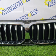 BMW 5 G30, решётка и активные шторки радиатора (рестайлинг)